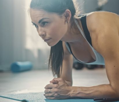 Patientin nach einer Schönheits-OP